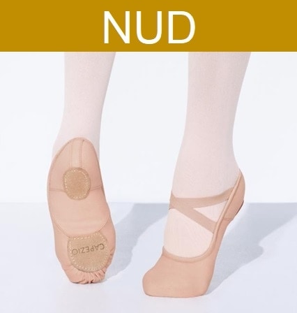 CAPEZIO ストレッチキャンバスバレエシューズ　HANAMI 2037W NUD(ベージュ)