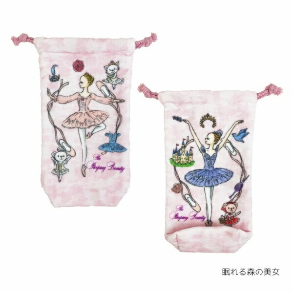 【イツコルベイユ】バレエ柄ペットボトルカバー