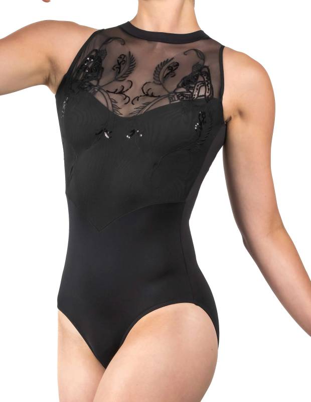 Ballet Rosa　クルーネックレオタード　GAELLE