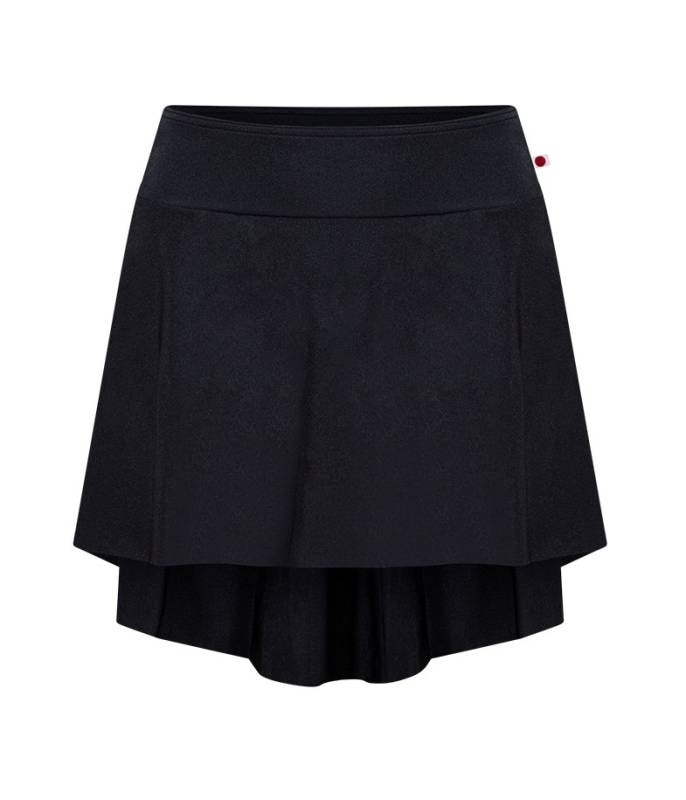 YUMIKO Isabelle　Short　N-Black　プルオンスカート