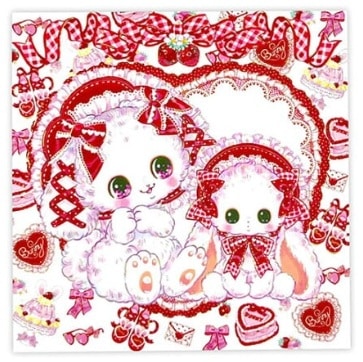 飴ノ森ふみか4柄メモパッド　うさぎ＆トゥシューズやリボンがいっぱい