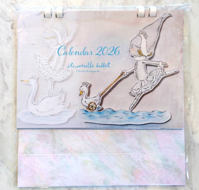 【イツコルベイユ】　2026年卓上カレンダー