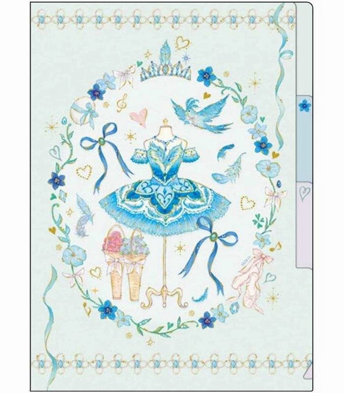 たけいみきA5クリアファイル3ポケットフロリナ王女と青い鳥