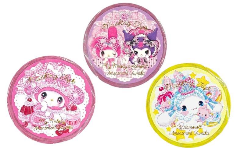 飴ノ森ふみか×サンリオ　マスキングテープ