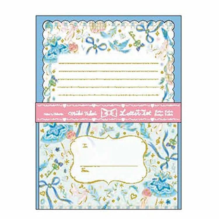 たけいみき　レターセット　【フロリナ王女と青い鳥】