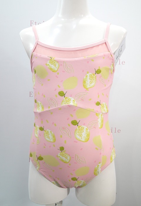 Kids【Chic Ballet】　キャミソールレオタード　Playful Lemon