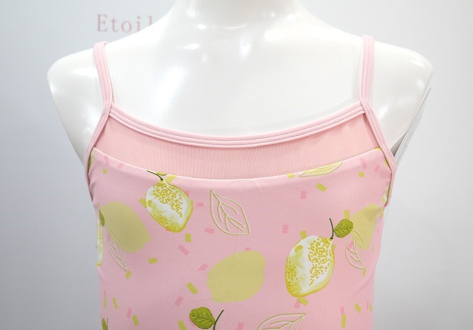 Kids【Chic Ballet】　キャミソールレオタード　Playful Lemon