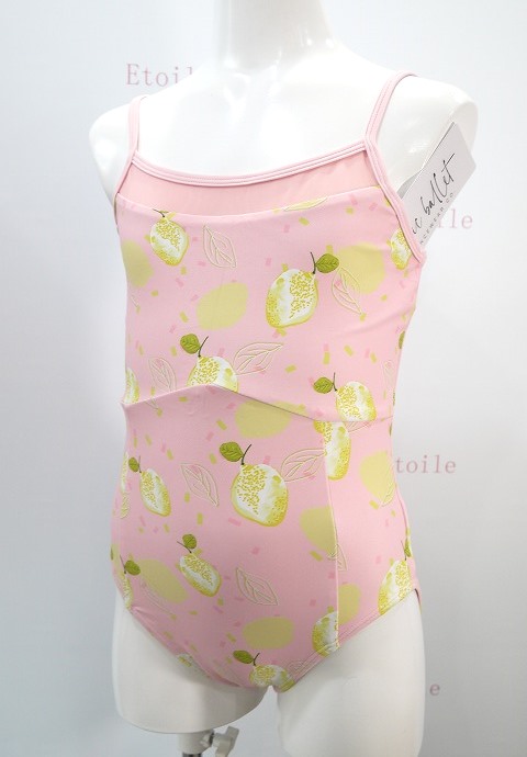 Kids【Chic Ballet】　キャミソールレオタード　Playful Lemon