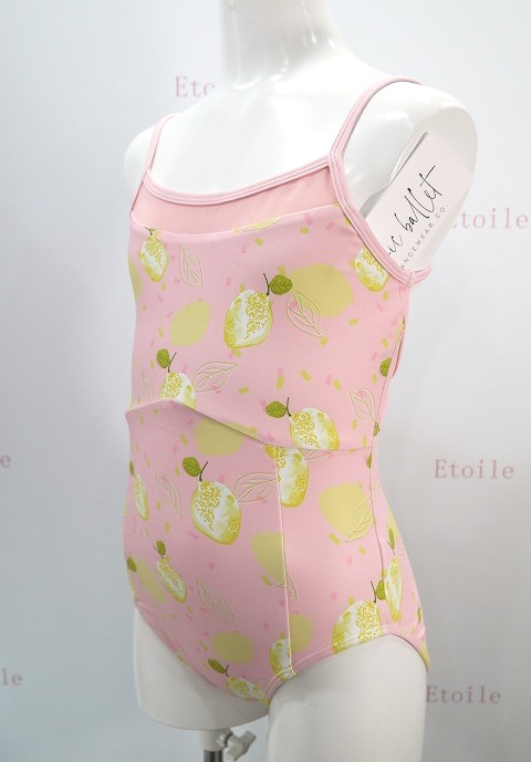 Kids【Chic Ballet】　キャミソールレオタード　Playful Lemon