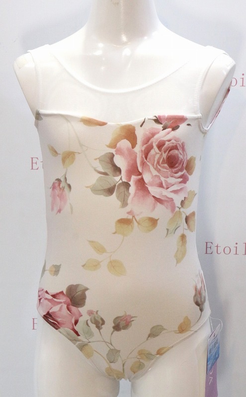 VIDA【吸汗速乾/UPF50+】 　フラワーメッシュタンクレオタード　芹奈ガール(SELINA girl)