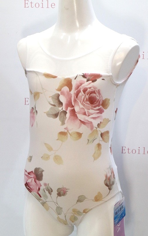 VIDA【吸汗速乾/UPF50+】 　フラワーメッシュタンクレオタード　芹奈ガール(SELINA girl)