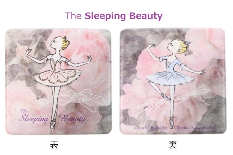 イツコルベイユ】 2段コンパクトミラー 両面鏡 | ステーショナリー  