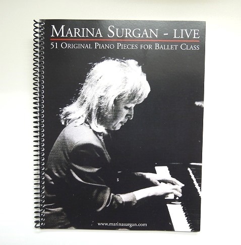 ピアノ楽譜 Marina Surgan - Live (マリナ・サーガン)