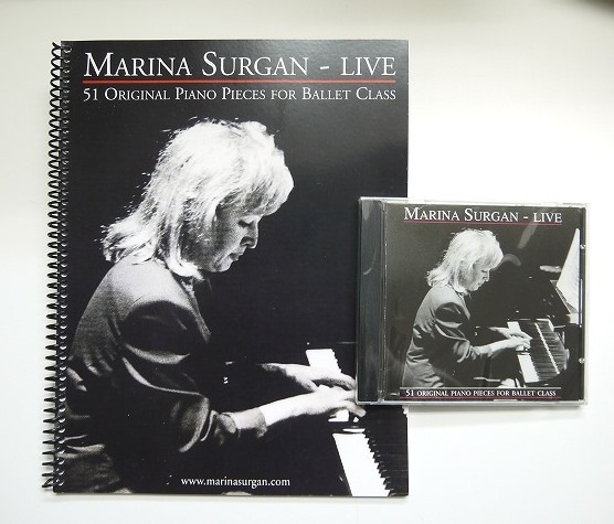 ピアノ楽譜 Marina Surgan - Live (マリナ・サーガン)