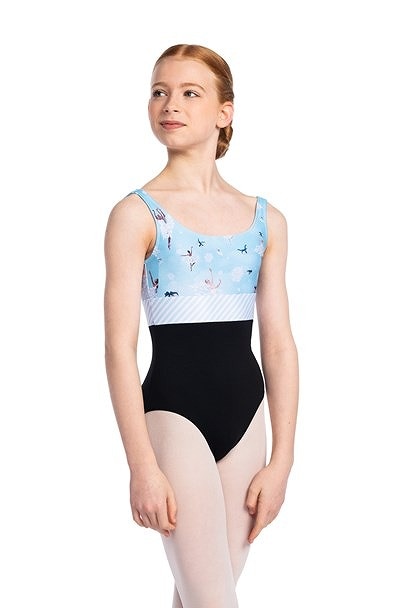 Girls Ainsliewear 　NUTCRACKER Print　タンクレオタード　1071NU Girl
