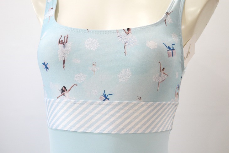 Girls Ainsliewear 　NUTCRACKER Print　タンクレオタード　1071NU Girl