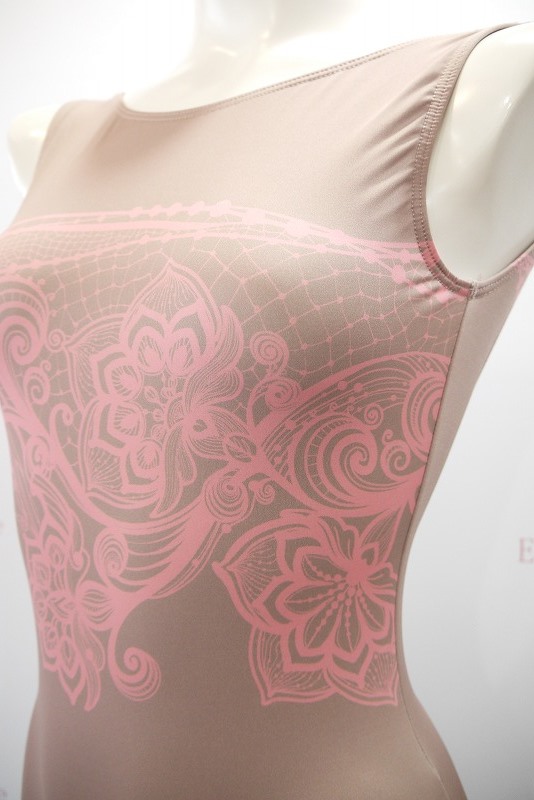 Ballet Rosa フラワープリントタンクレオタード　INES イネス