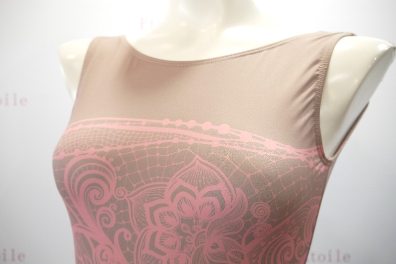 Ballet Rosa フラワープリントタンクレオタード　INES イネス