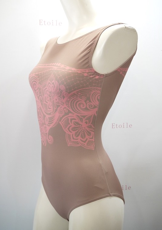 Ballet Rosa フラワープリントタンクレオタード　INES イネス