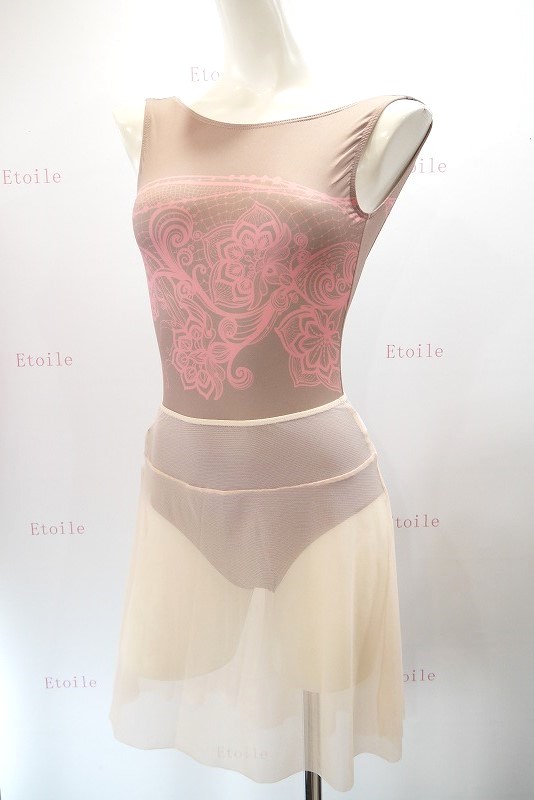 Ballet Rosa フラワープリントタンクレオタード　INES イネス