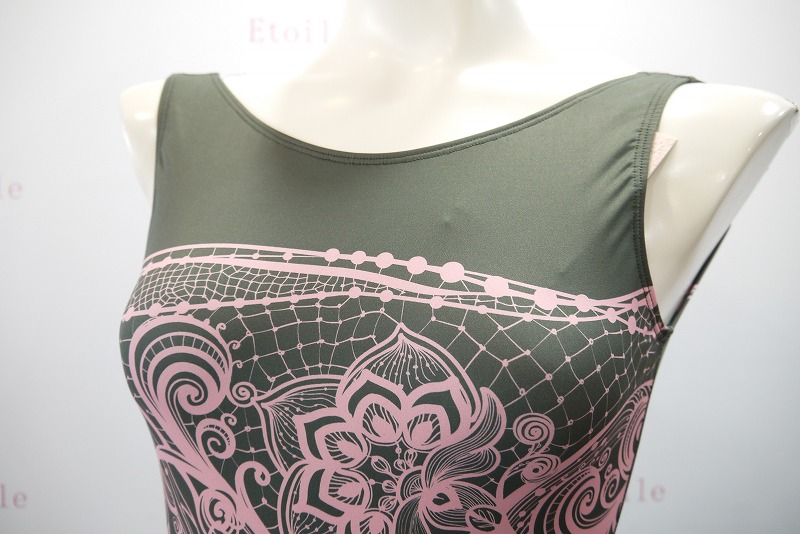 Ballet Rosa フラワープリントタンクレオタード　INES イネス