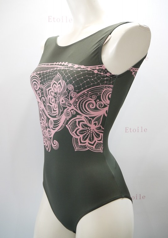 Ballet Rosa フラワープリントタンクレオタード　INES イネス