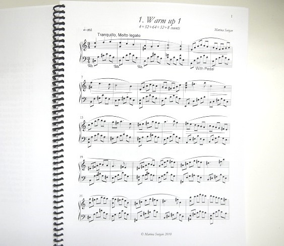 ピアノ楽譜 Marina Surgan - Live2 (マリナ・サーガン)