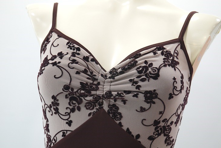 Dessus Dessous フロッキー柄　レオタード　BLACK Mサイズ フロッキーレオパードフレアスカート | BOTTOMS | OBLI