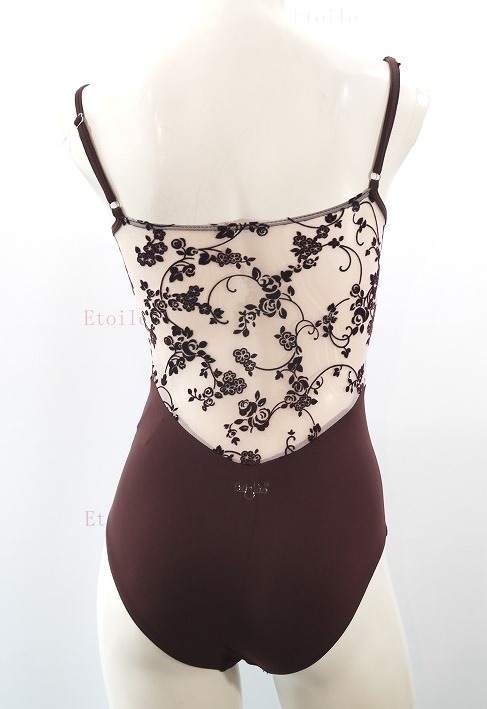 Grishkoフロッキーオーバーレイレオタード Grishko ～Bolshoi Stars MAGNIFIQUE～ ローズフロッキー