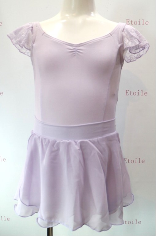 kids CAPEZIO フローラルレーススリーブレオタード　11731C