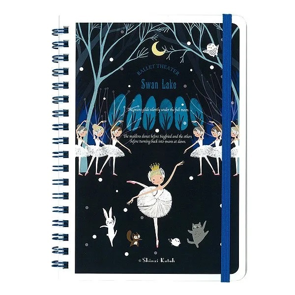 SHINZI KATOH　リングノートB6　バレエシアター　白鳥の湖