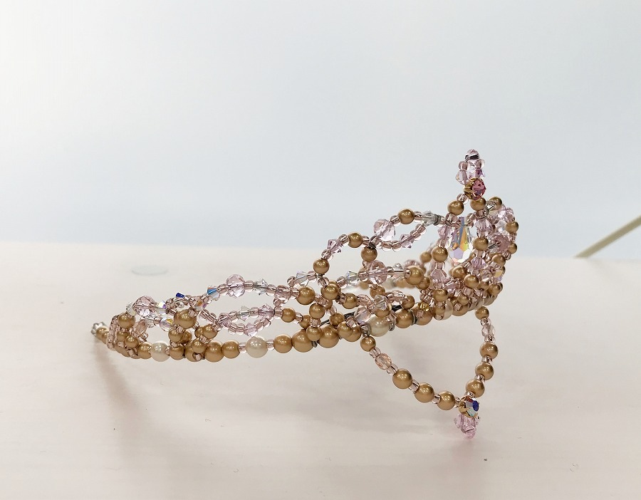 オーダー作成~Atelier Petite Rose ~ オリジナルバレエティアラ ピンク