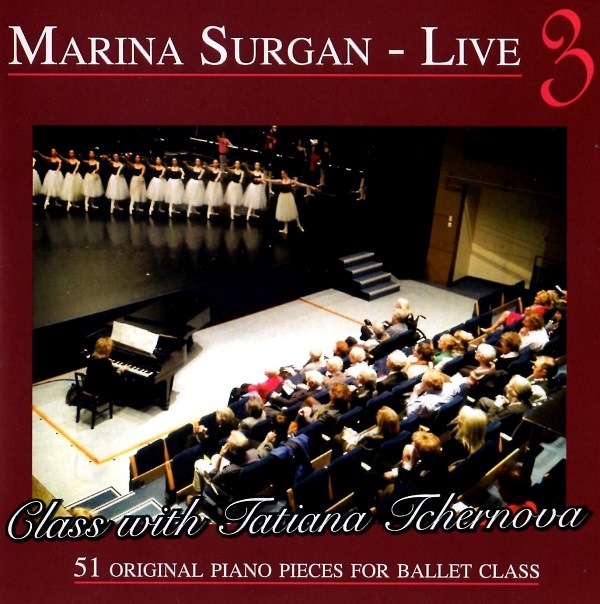 レッスンCD　～Marina Surgan～  Live3　MSUR3C
