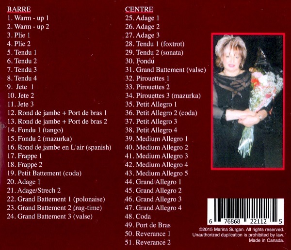 レッスンCD　～Marina Surgan～  Live3　MSUR3C