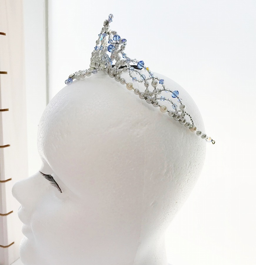 オーダー製作~Atelier Petite Rose ~ オリジナルバレエティアラ ブルー