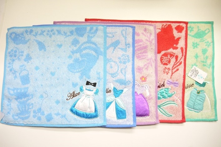 Disney ディズニー ミニタオル プリンセス