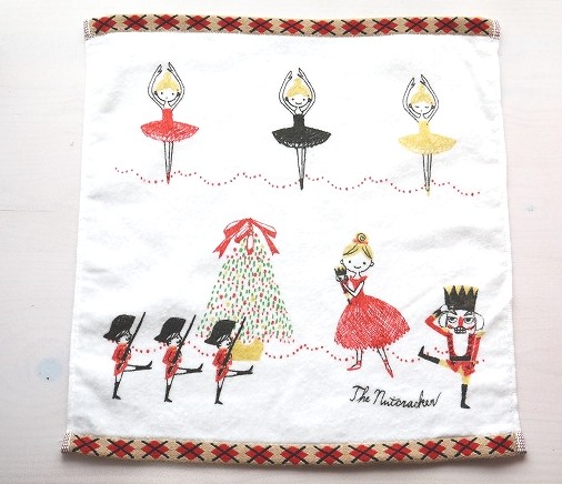 Shinzi Katoh　くるみ割り人形　ゲストタオル(ハンドタオル)