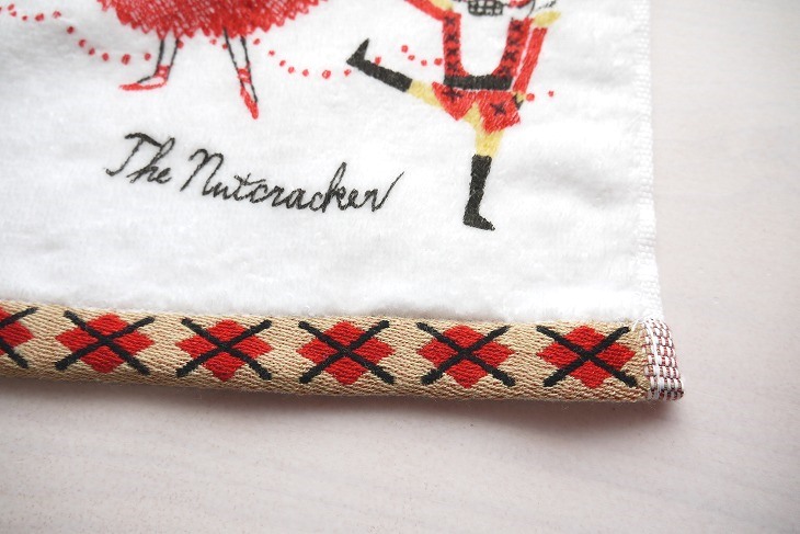 Shinzi Katoh　くるみ割り人形　ゲストタオル(ハンドタオル)