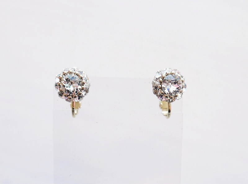 ~Atelier Petite Rose ~ スワロフスキーイヤリング “Aurora”