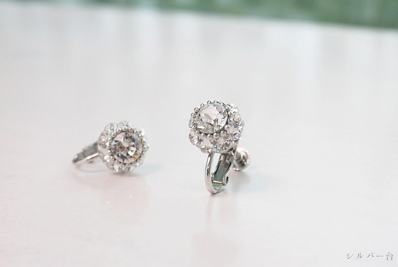 ~Atelier Petite Rose ~ スワロフスキーイヤリング “Aurora”