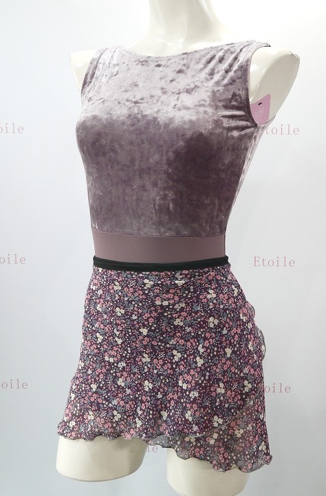 Jule Dancewear】 クラッシュベロアタンクレオタード Royalette