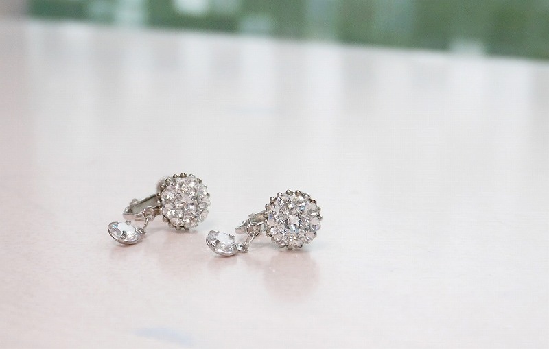 ～Atelier Petite Rose～　バレエイヤリング　“Sugar plum”