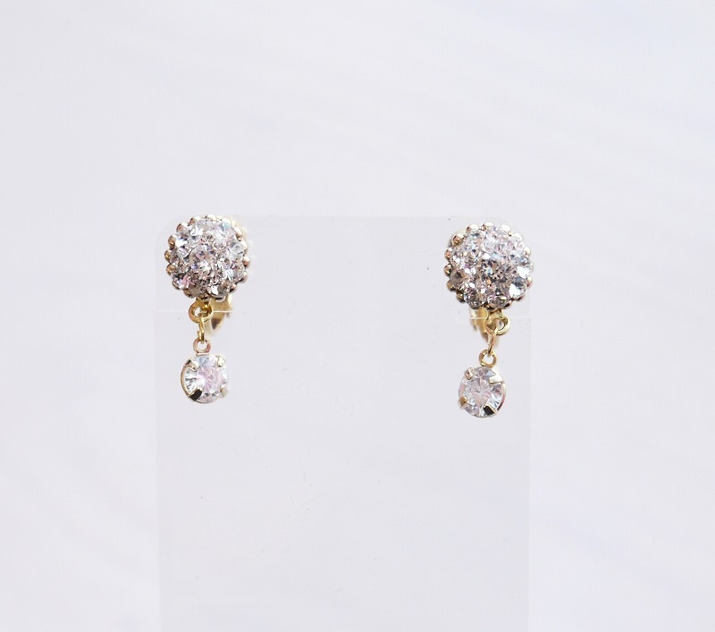 ～Atelier Petite Rose～　バレエイヤリング　“Sugar plum”