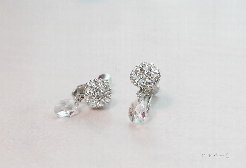 ～Atelier Petite Rose～　バレエイヤリング　“Sugar plum”