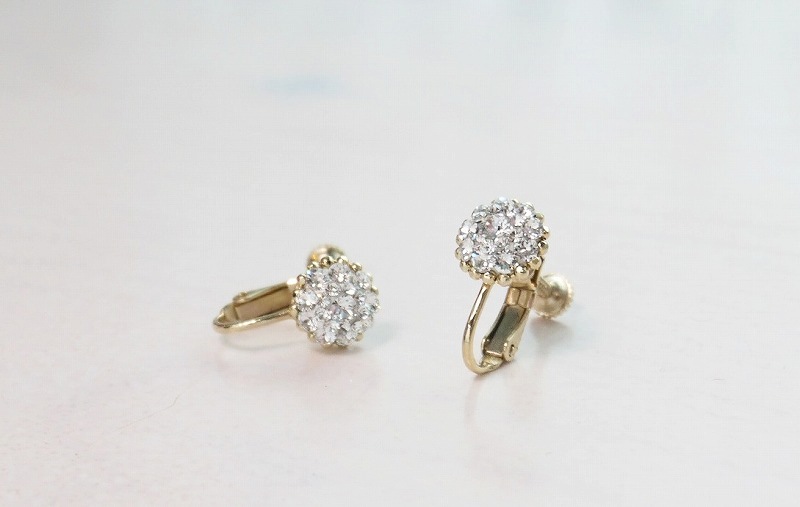 ～Atelier Petite Rose～　バレエイヤリング　“Sugar plum”