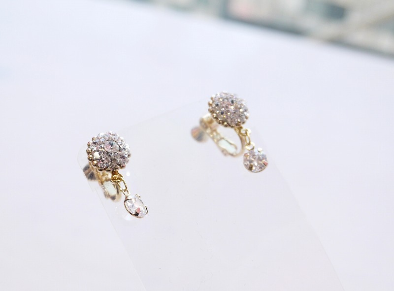 ～Atelier Petite Rose～　バレエイヤリング　“Sugar plum”