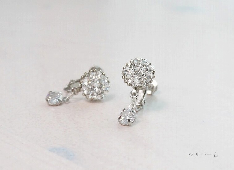 ～Atelier Petite Rose～　バレエイヤリング　“Sugar plum”