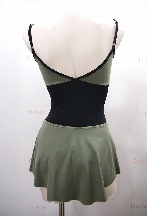イギリスヴィンテージ スカラップデザイン サックスブルーのレオタードキャミソール 38874 Blouse 