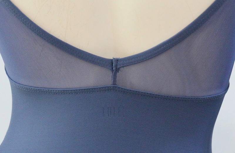 【LULLI Dancewear】　メッシュスリーブレオタード　7分袖　“Iris”