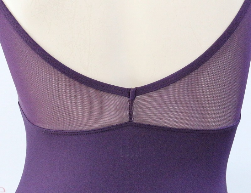 【LULLI Dancewear】　メッシュスリーブレオタード　7分袖　“Iris”